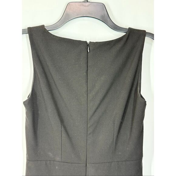 H&M Women black sheath classic back zip dress size 4 - Picture 8 of 8